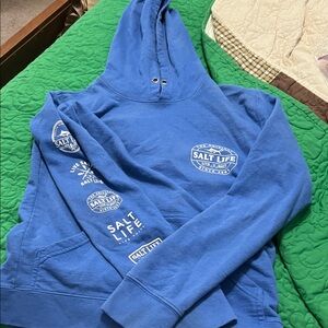 Salt Life Blue Hoodie Jacket